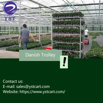 গ্রিনহাউসের জন্য ডেনিশ ট্রলি